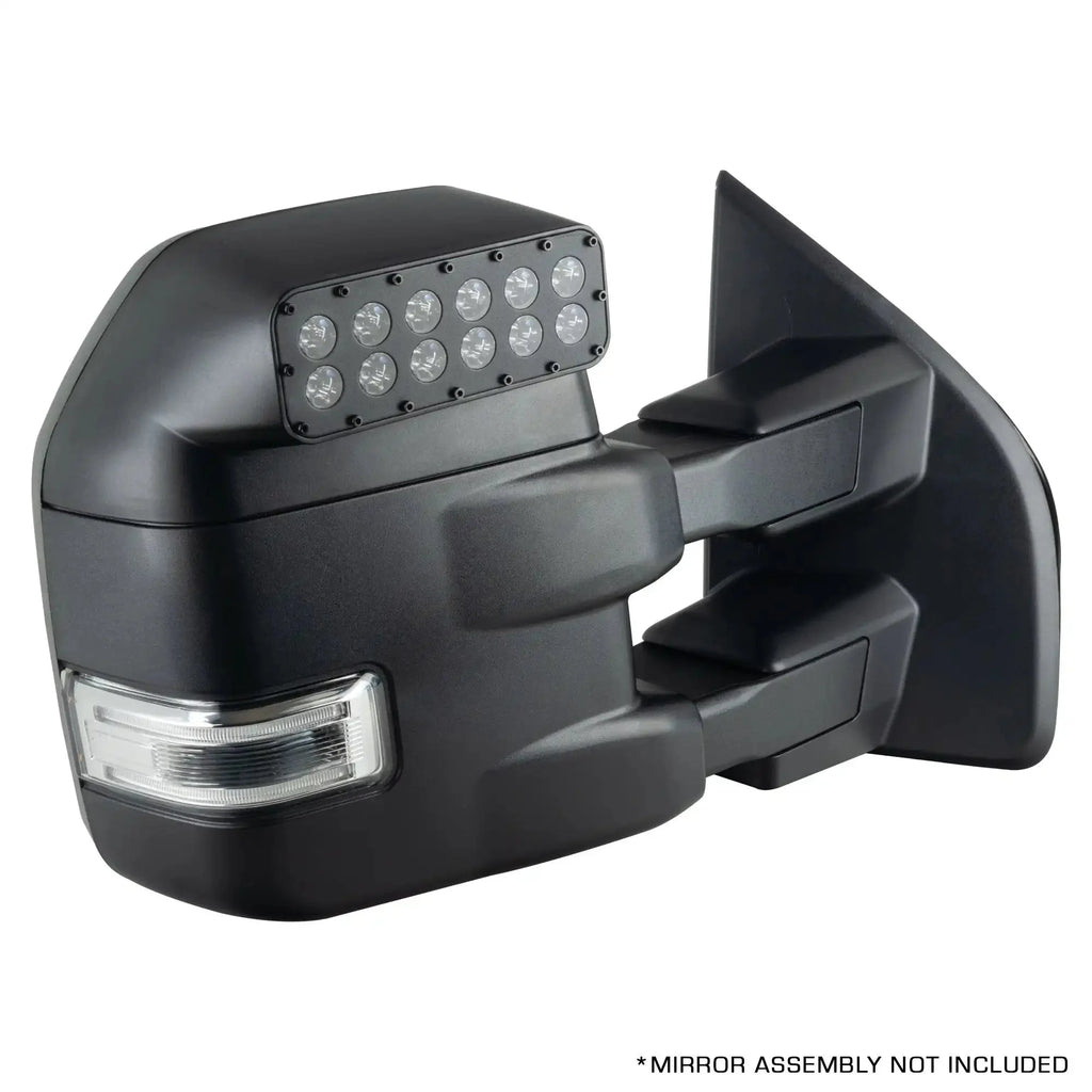 2020+ Ford F-150 LED Off-Road Side Mirror Ditch Lights for TOW Mirrors