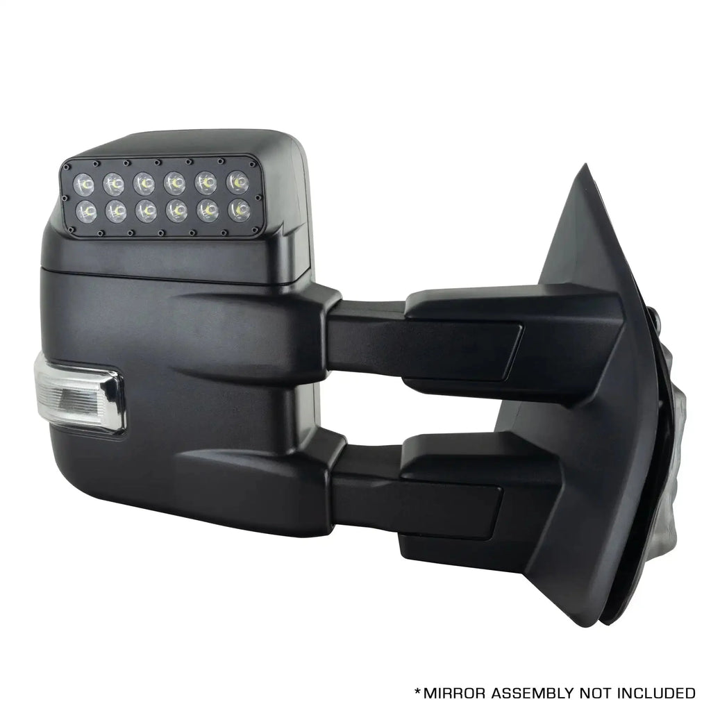 2020+ Ford F-150 LED Off-Road Side Mirror Ditch Lights for TOW Mirrors