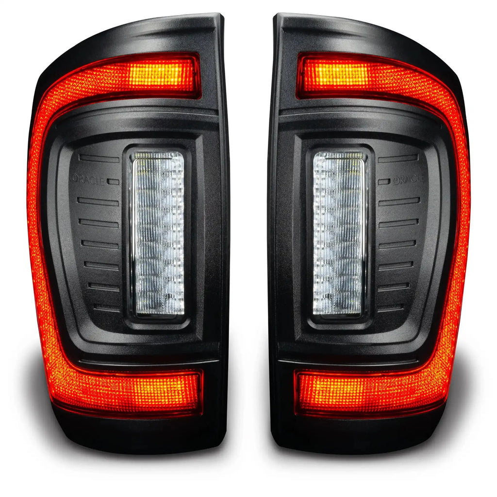 Lensless LED Tail Lights 2016-2023 Toyota Tacoma Sequential Turn Signals
