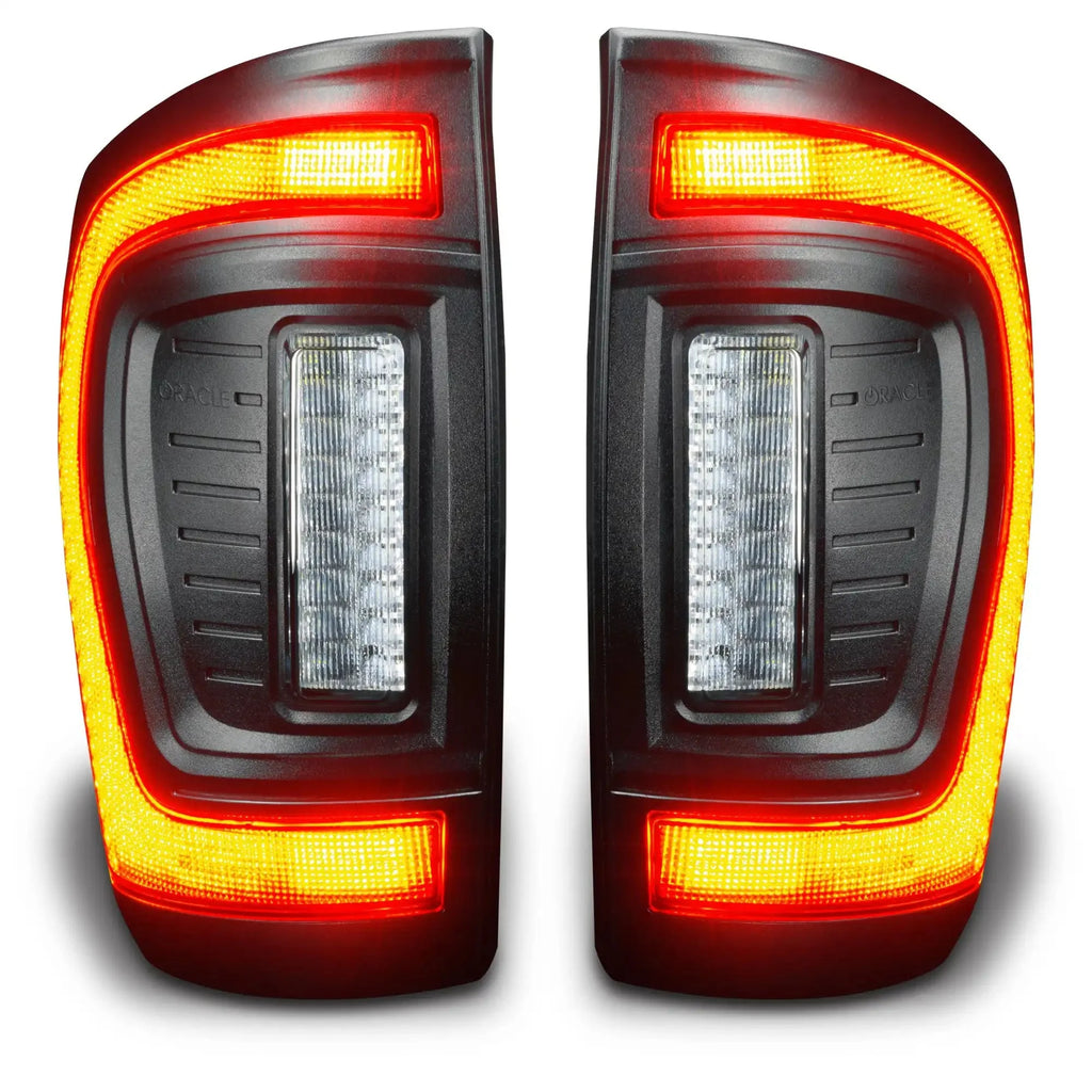 Lensless LED Tail Lights 2016-2023 Toyota Tacoma Sequential Turn Signals