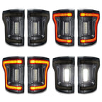 Flush Mount LED Tail Lights 2015-2020 Ford F-150 Sequential Turn Signals BLIS