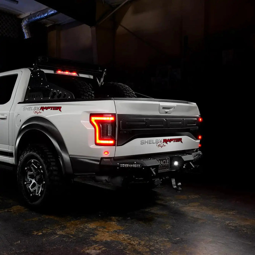 Flush Mount LED Tail Lights 2015-2020 Ford F-150 Sequential Turn Signals BLIS