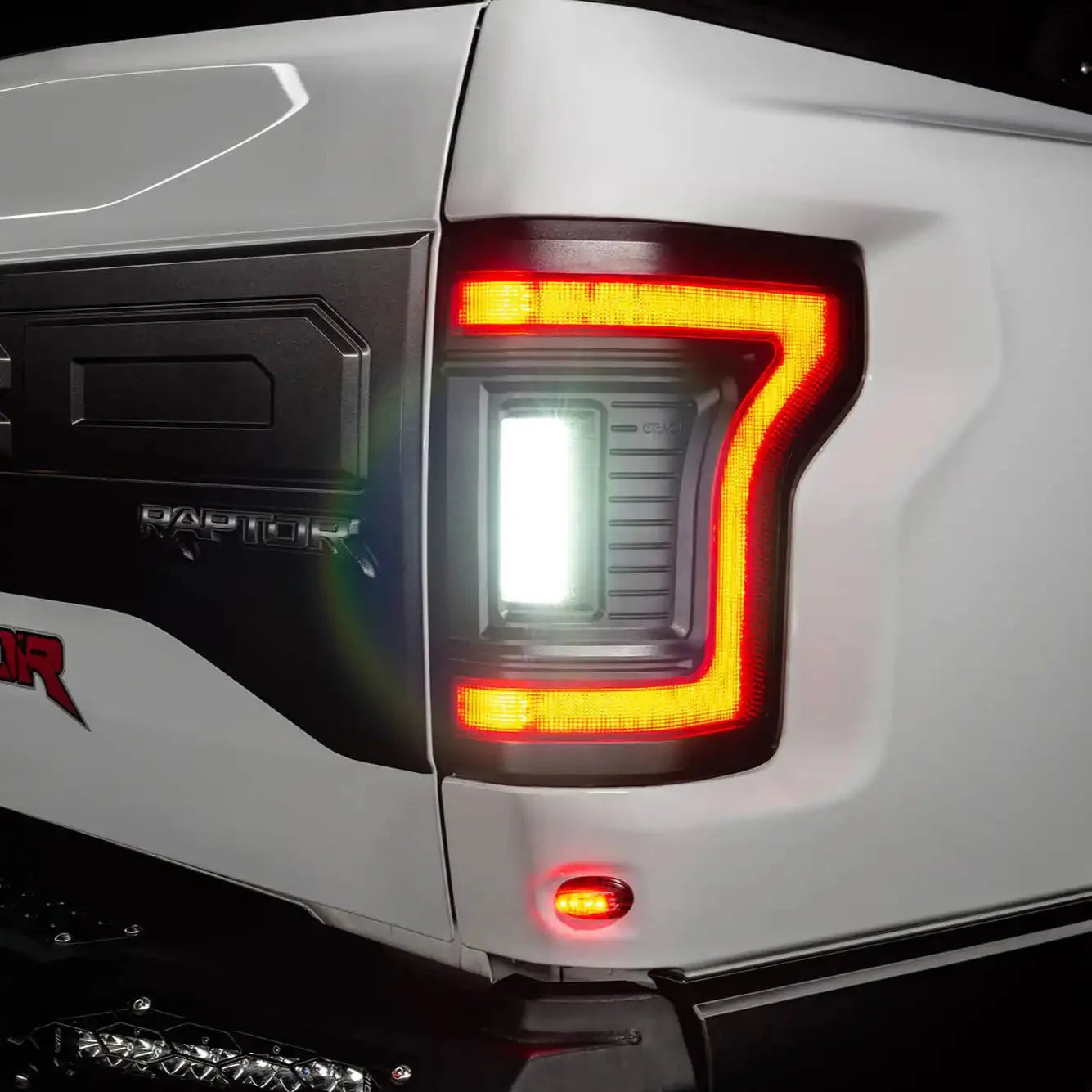 Flush Mount LED Tail Lights 2015-2020 Ford F-150 Sequential Turn Signals BLIS