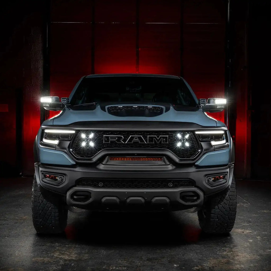 2019-2026 RAM 1500 DT LED Off-Road Side Mirror Ditch Lights