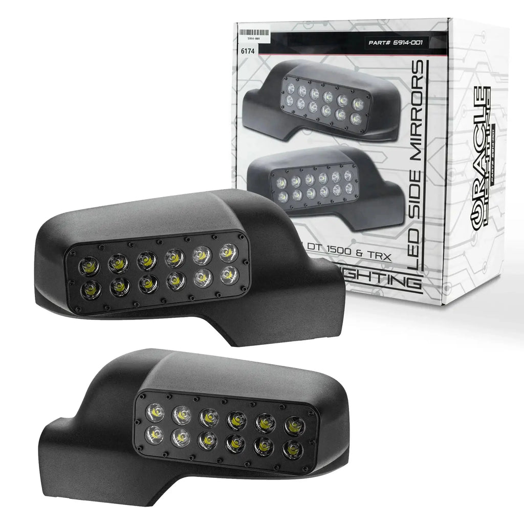 2019-2026 RAM 1500 DT LED Off-Road Side Mirror Ditch Lights