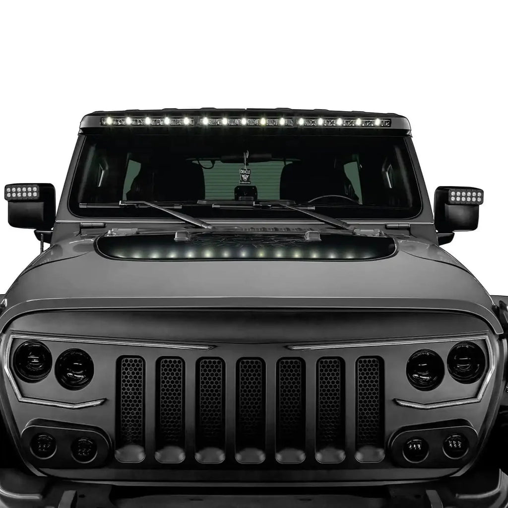 Jeep JL/JT Integrated Roof LED Light Bar | ORACLE 18,000 Lumens 240W