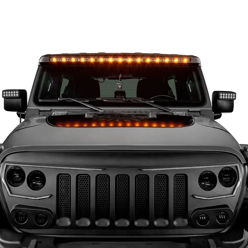Jeep JL/JT Integrated Roof LED Light Bar | ORACLE 18,000 Lumens 240W