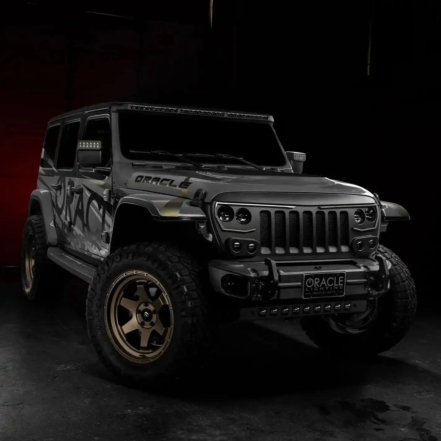 Jeep JL/JT Integrated Roof LED Light Bar | ORACLE 18,000 Lumens 240W