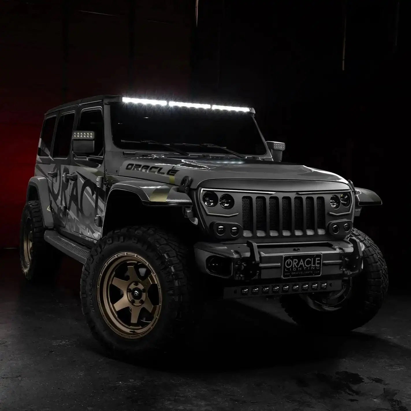 Jeep JL/JT Integrated Roof LED Light Bar | ORACLE 18,000 Lumens 240W