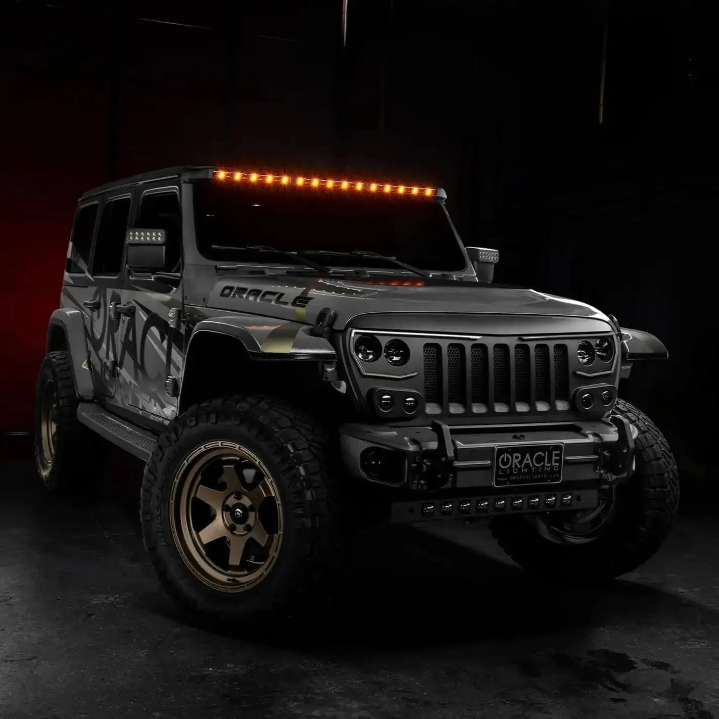 Jeep JL/JT Integrated Roof LED Light Bar | ORACLE 18,000 Lumens 240W