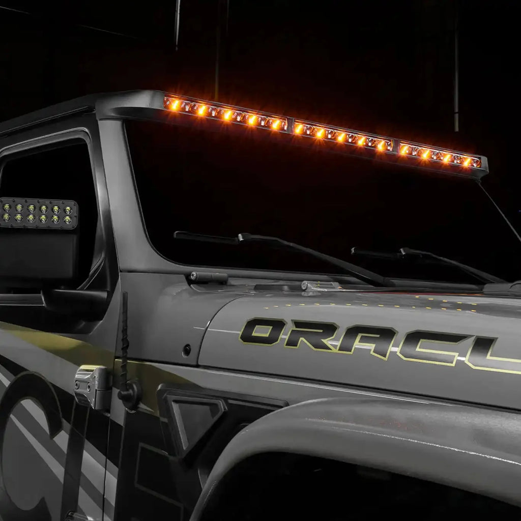Jeep JL/JT Integrated Roof LED Light Bar | ORACLE 18,000 Lumens 240W