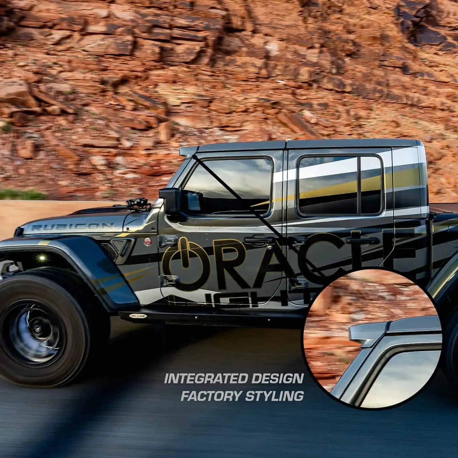 Jeep JL/JT Integrated Roof LED Light Bar | ORACLE 18,000 Lumens 240W