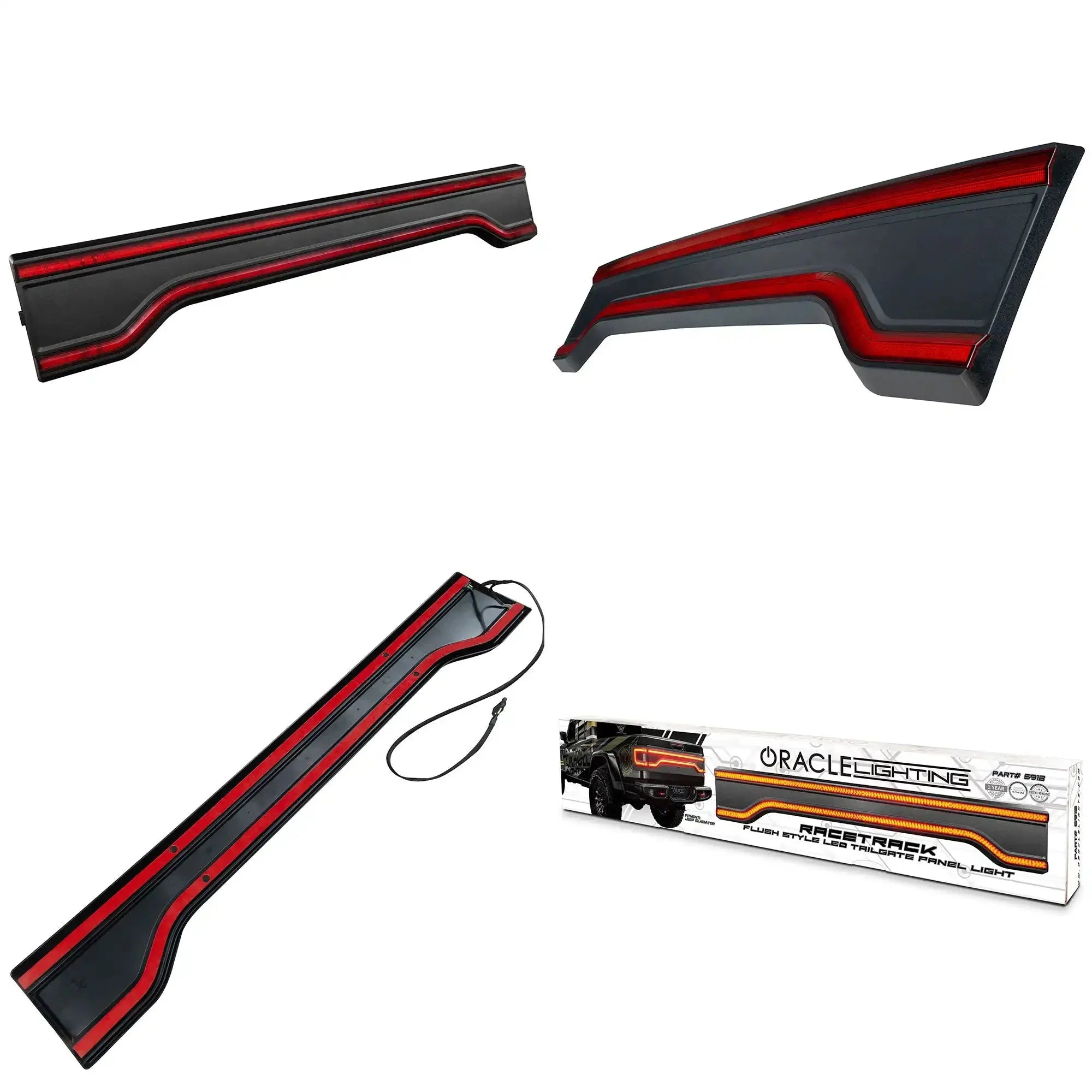 2020-2026 Jeep Gladiator JT Racetrack LED Tailgate Panel Light | Mopar-Inspired