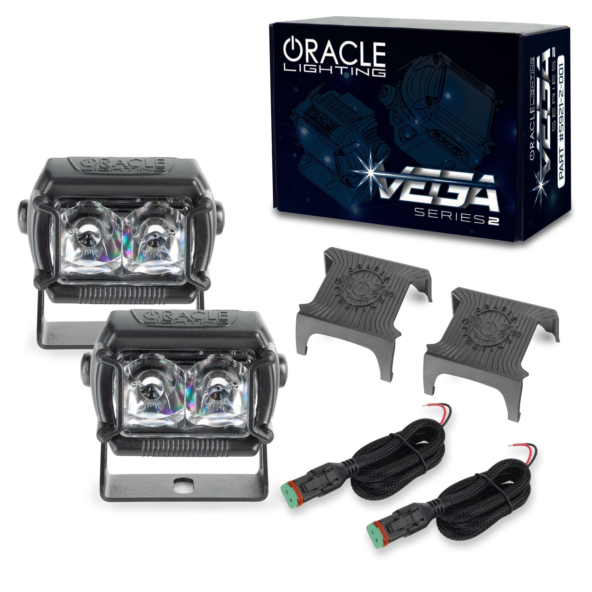 VEGA Series LED Light Pods - 20W/40W Spotlights (Pair)