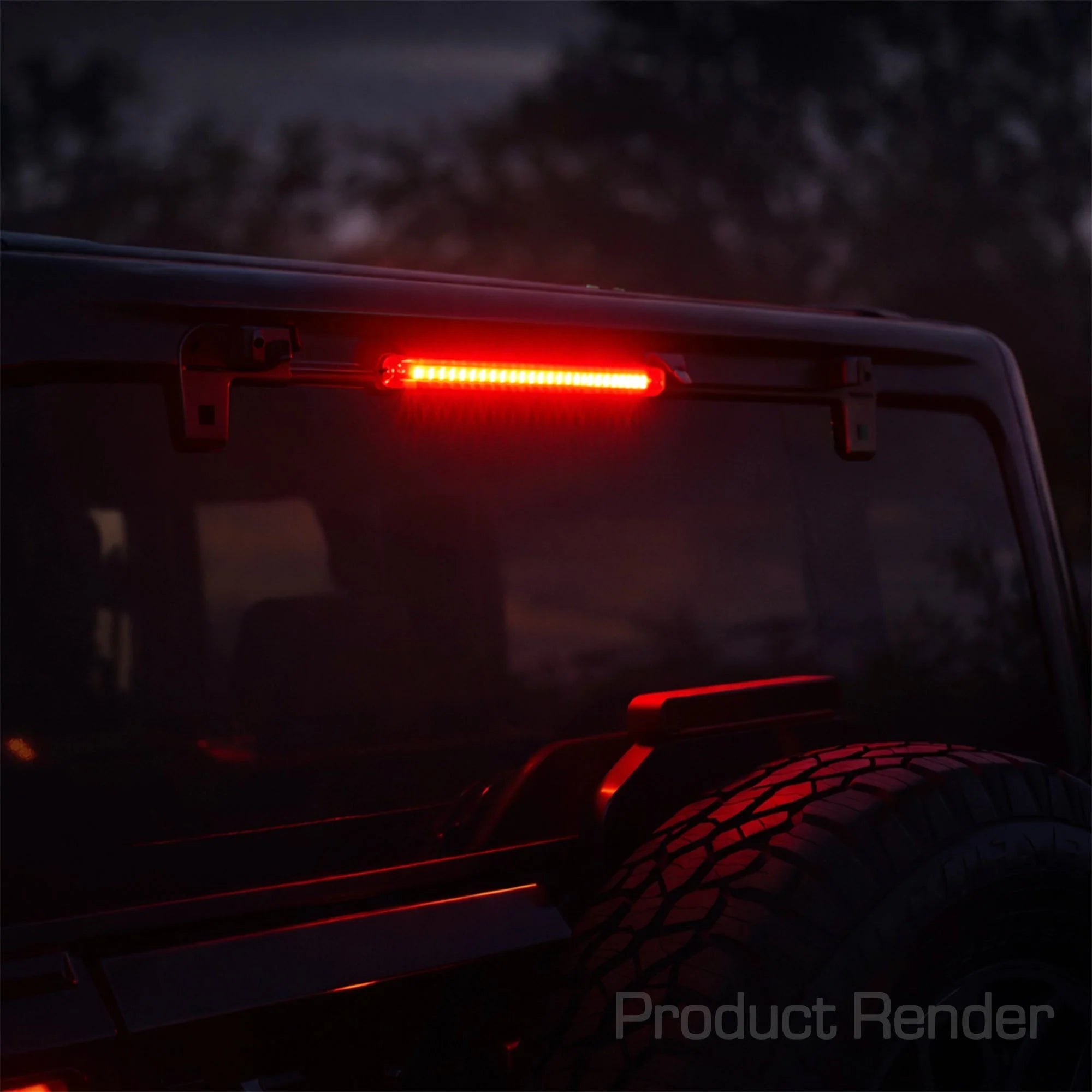 Linear Universal LED 3rd Brake Light (CHMSL) Module - Red