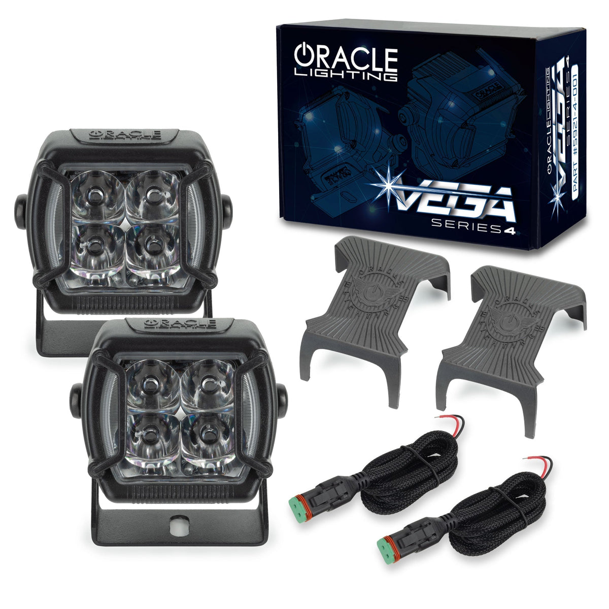 VEGA Series LED Light Pods - 20W/40W Spotlights (Pair)