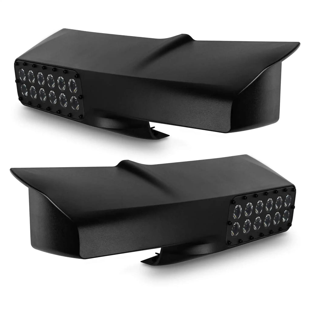 2010-2022 RAM TOW 1500/2500/3500 LED Off-Road Side Mirrors Ditch Lights