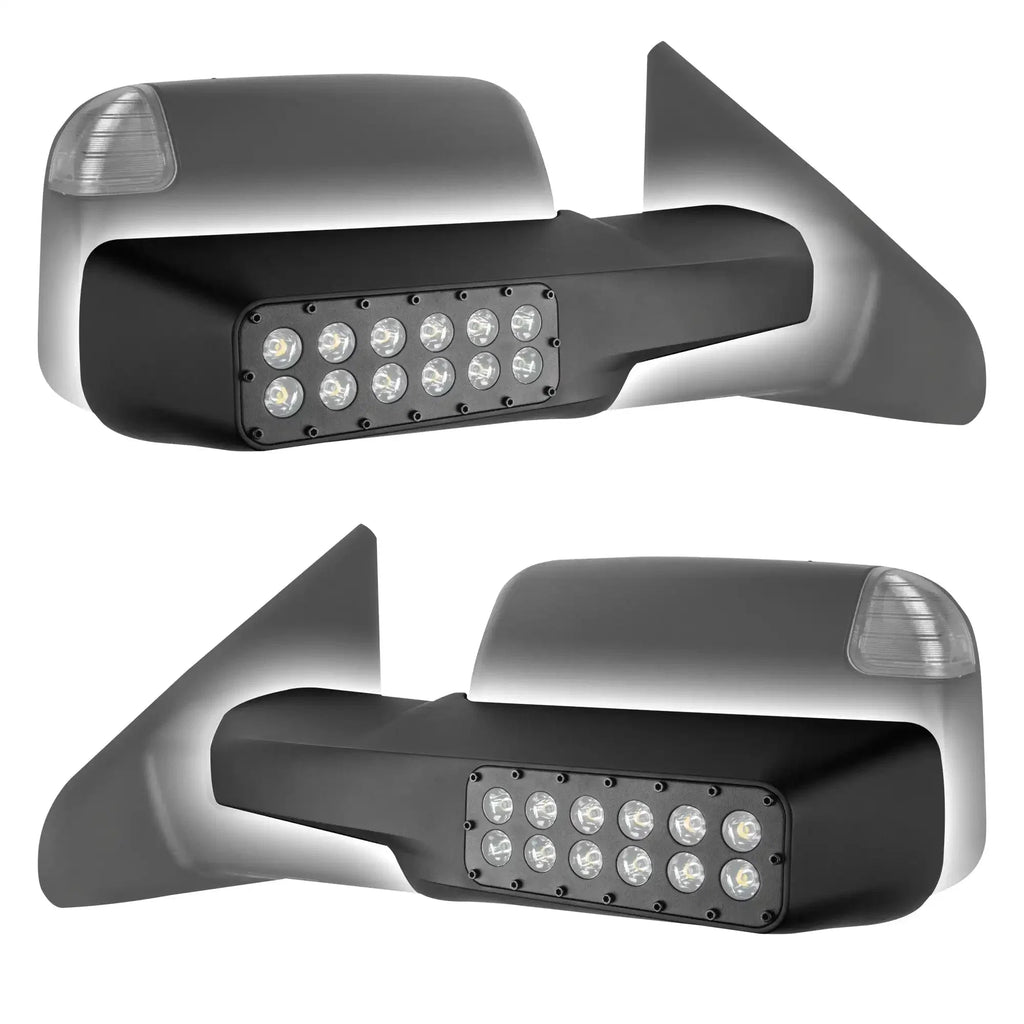 2010-2022 RAM TOW 1500/2500/3500 LED Off-Road Side Mirrors Ditch Lights