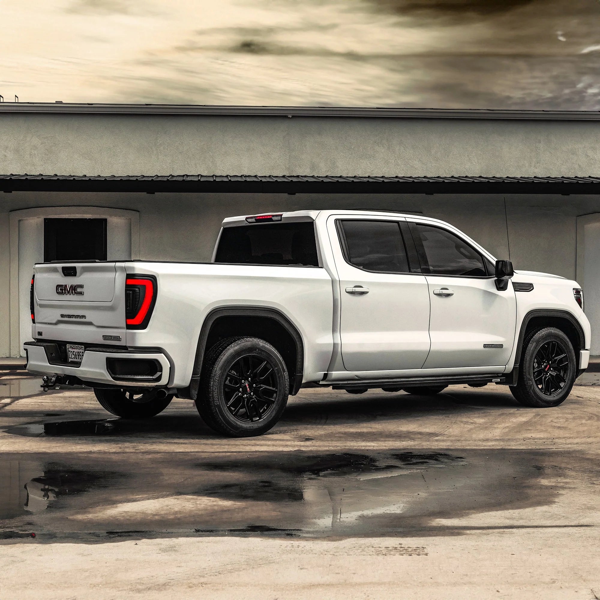 Flush Mount LED Tail Lights 2019-2026 GMC Sierra Sequential Turn Signals Halogen