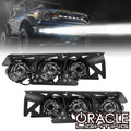 ORACLE Lighting 2021-2026 Ford Bronco Off Road LASER Auxiliary Lights + LED Fog Light Kit for Steel Bumper