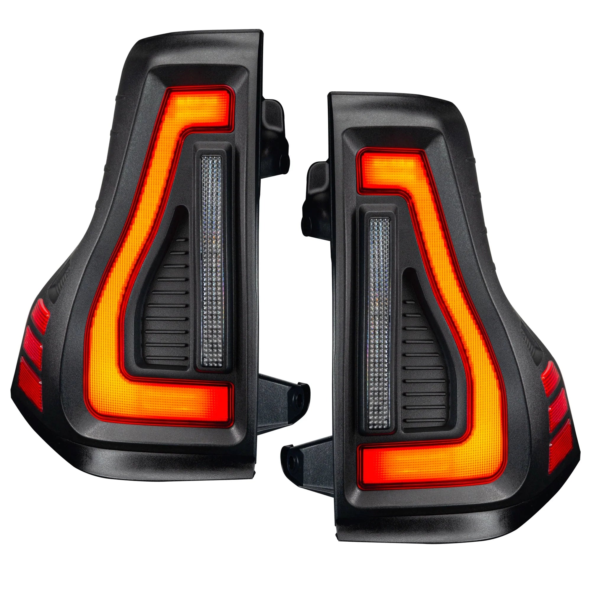 Flush Mount LED Tail Lights 2010-2023 Lexus GX460 Toyota Prado Sequential Lensless
