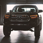 2016-2023 Toyota Tacoma SR5 Pre-Runner LED Grille Light Kit - Amber w/ Tinted Lens