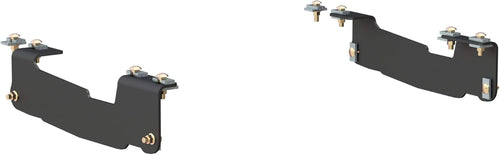 5Th Wheel Installation Brackets,  Ford F-150, except 5.5-Foot Bed, CARBIDE BLACK POWDER COAT 16441