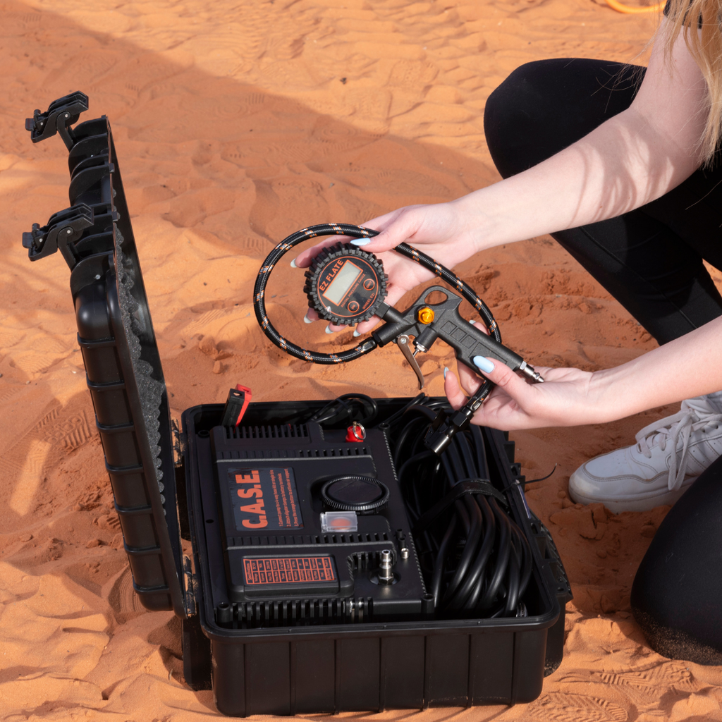 C.A.S.E. - 10.6 CFM Portable Dual Air Compressor