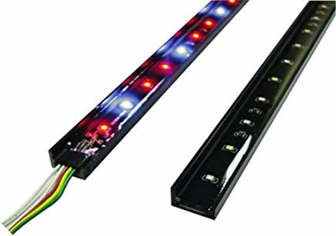 49-Inch LED Tailgate Light Bar - Black, Super Bright 6 Function with Brake, Turn Signals, Flasher/Running Lights, and Reverse/Backup Lights - Universal Fit Model 960137