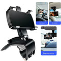 Car Phone Holder 360 Degree Rotating Multi-Function Instrument Cluster Phone Holder Foldable Rearview Mirror Navigation Bracket