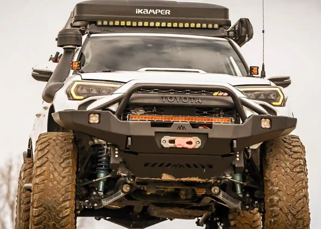 Hi-Lite Overland Toyota 4Runner Front Bumper 5th Gen (2010-2024) [PreRunner Bull Bar]
