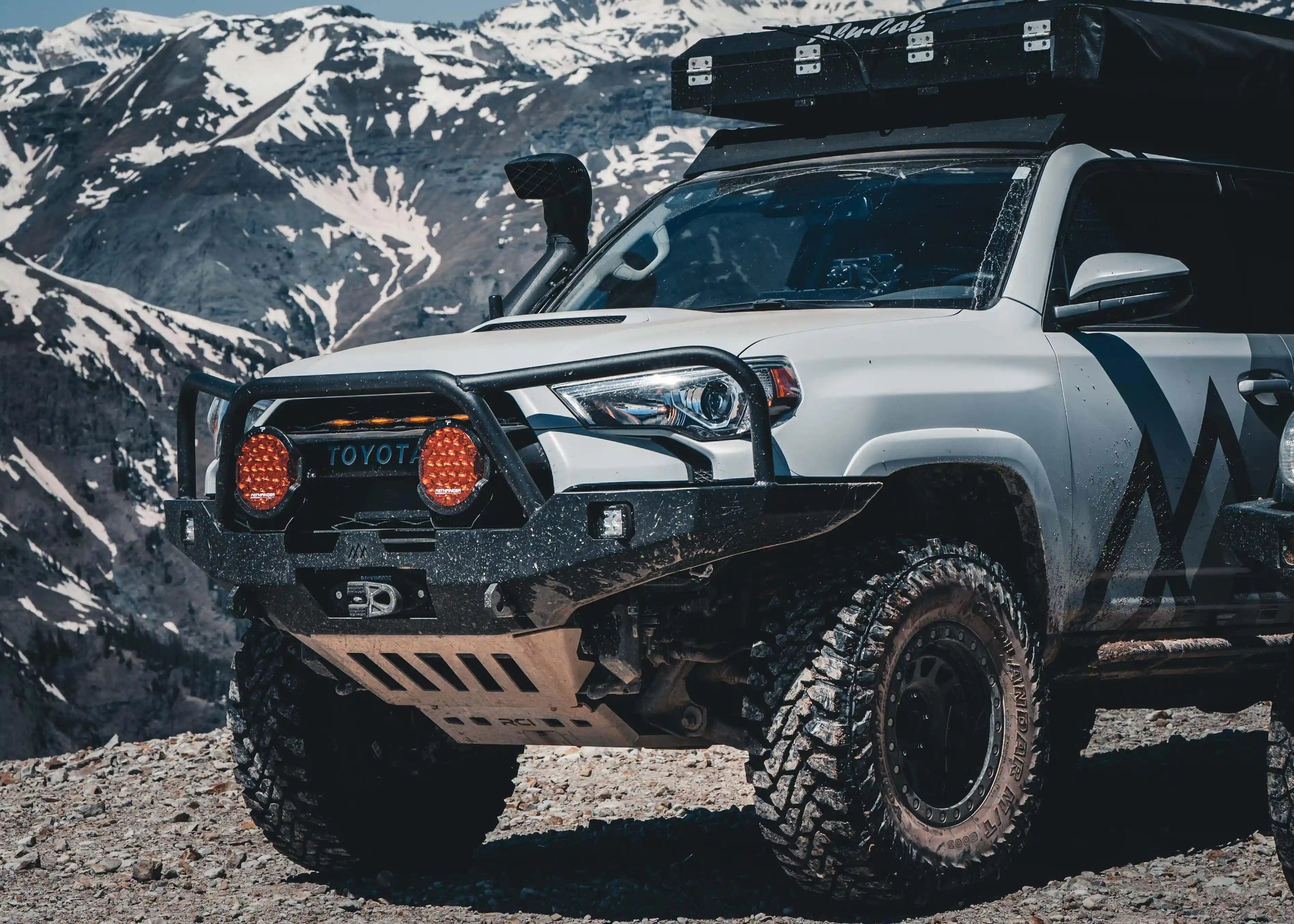 Hi-Lite Overland Toyota 4Runner Front Bumper 5th Gen (2010-2024) [Bull Bar]
