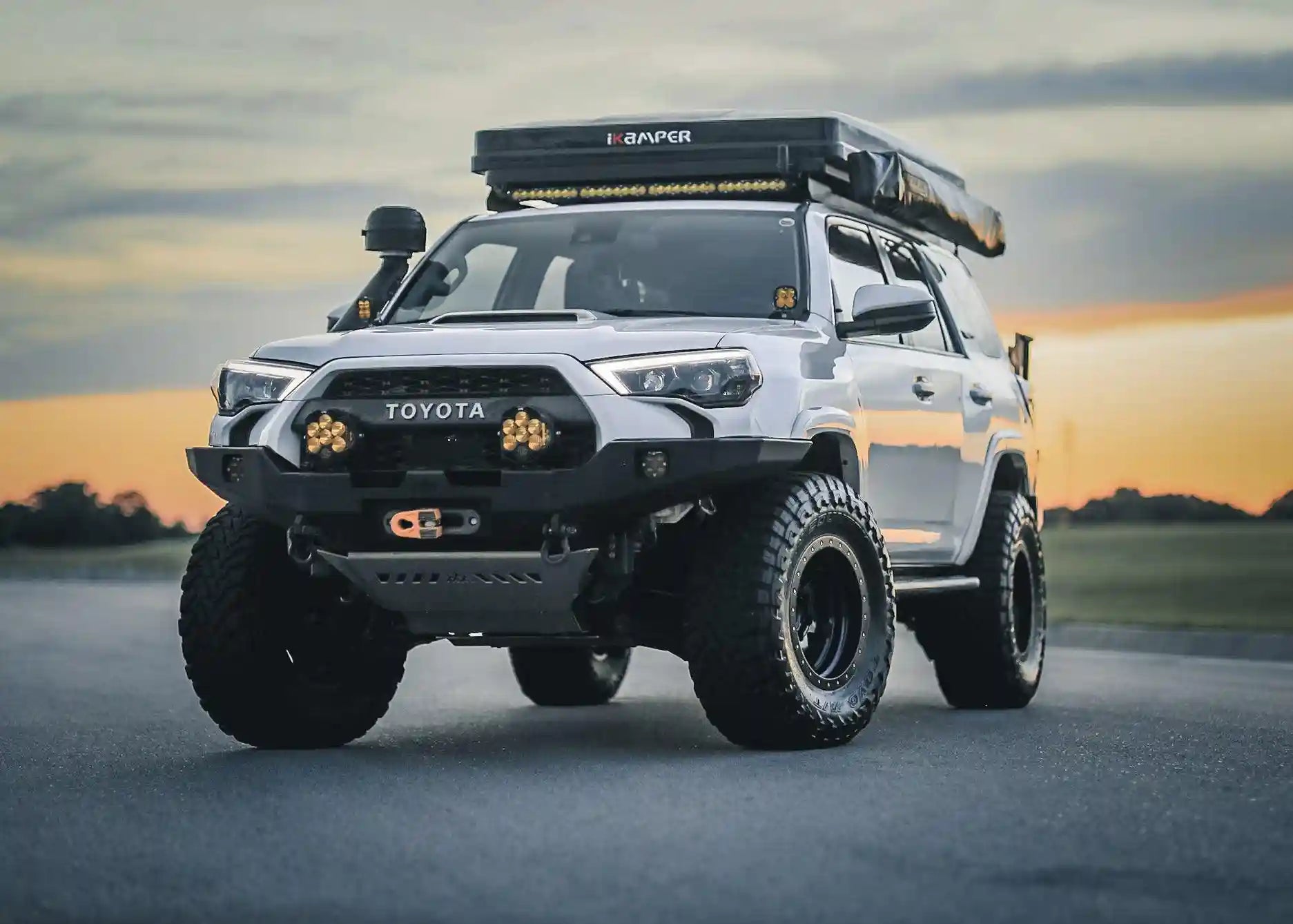 Hi-Lite Overland Toyota 4Runner Front Bumper 5th Gen (2010-2024) [No Bull Bar]