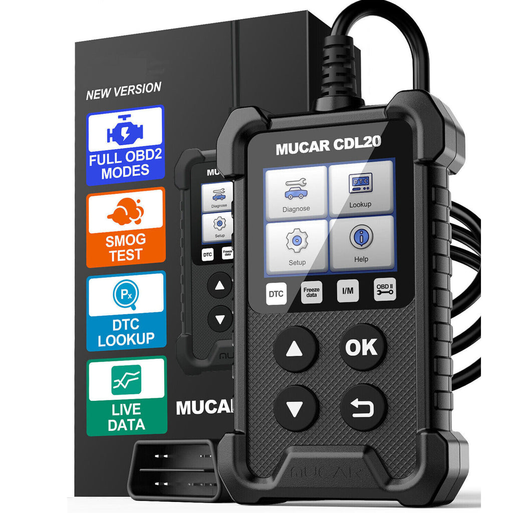  OBDII SCAN Tool - Auto Code Reader Diagnostic Scanner - MUCAR CDL20