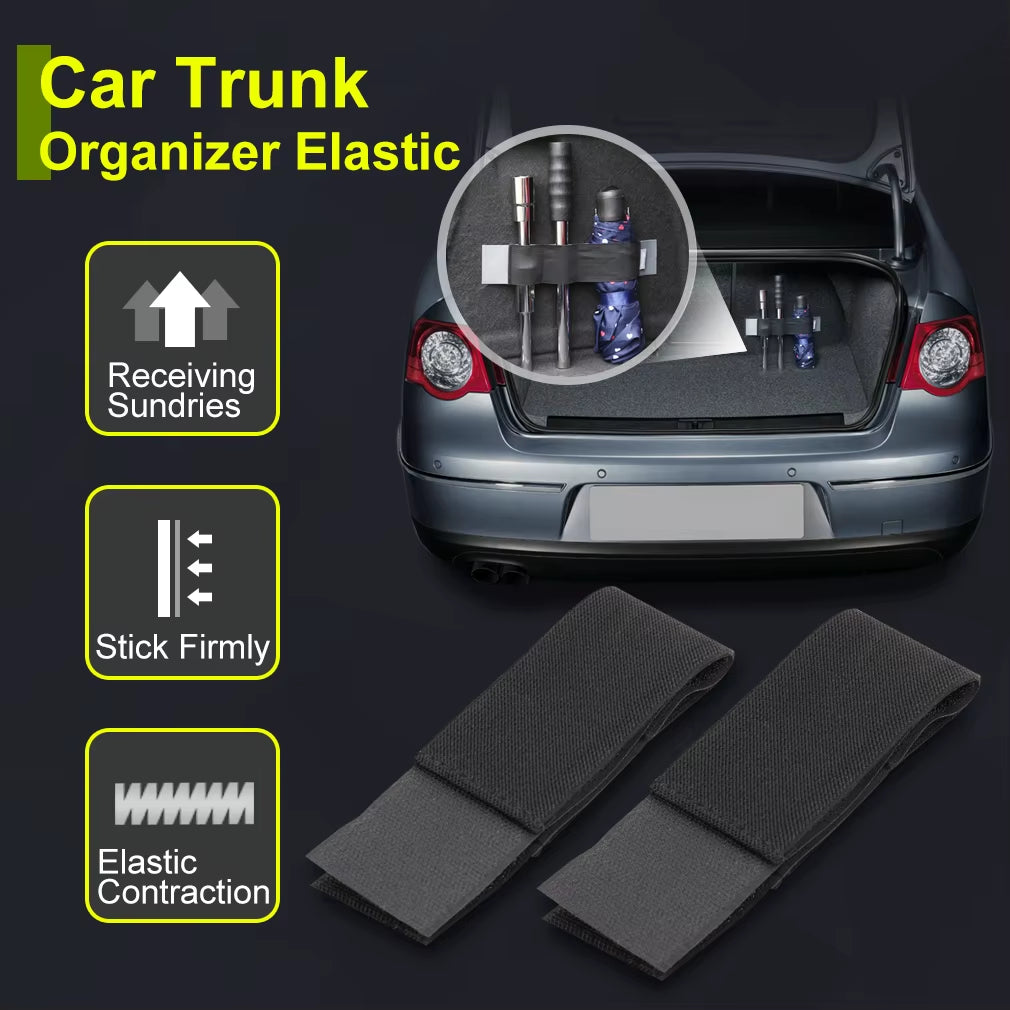Car Trunk Organizer Fixing Belt Storage Bag Magic Tapes Auto Car Accessries Stowing Tidying Car-Styling Car Organizers