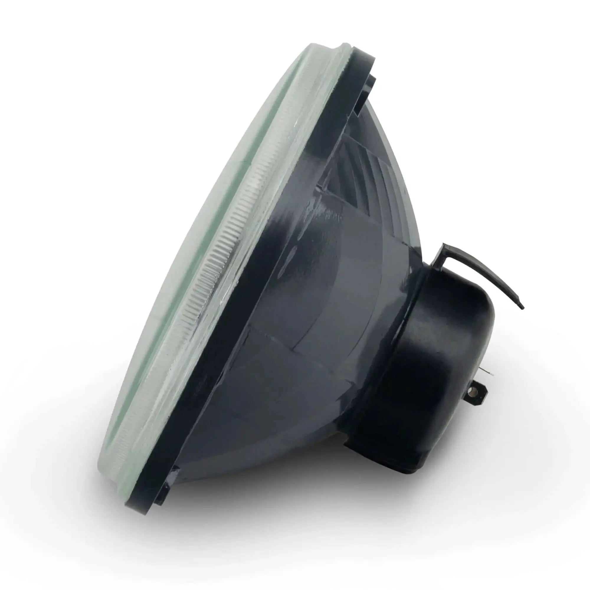 7" Sealed Beam Glass Lens Headlight - Non-Halo (Compatible with H4 LED Bulbs)