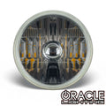 7" Sealed Beam Glass Lens Headlight - Non-Halo (Compatible with H4 LED Bulbs)