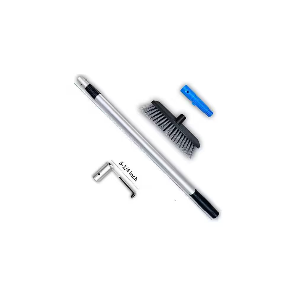 Pickup Truck Multi-Use Grabber Hook - Telescoping Cargo Retriever - Snow Debris Broom  Heavy Duty 
