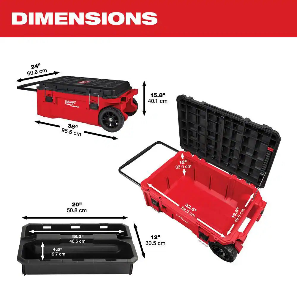 PACKOUT 38 In. Rolling Modular Tool Chest
