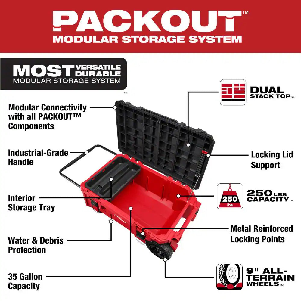 PACKOUT 38 In. Rolling Modular Tool Chest