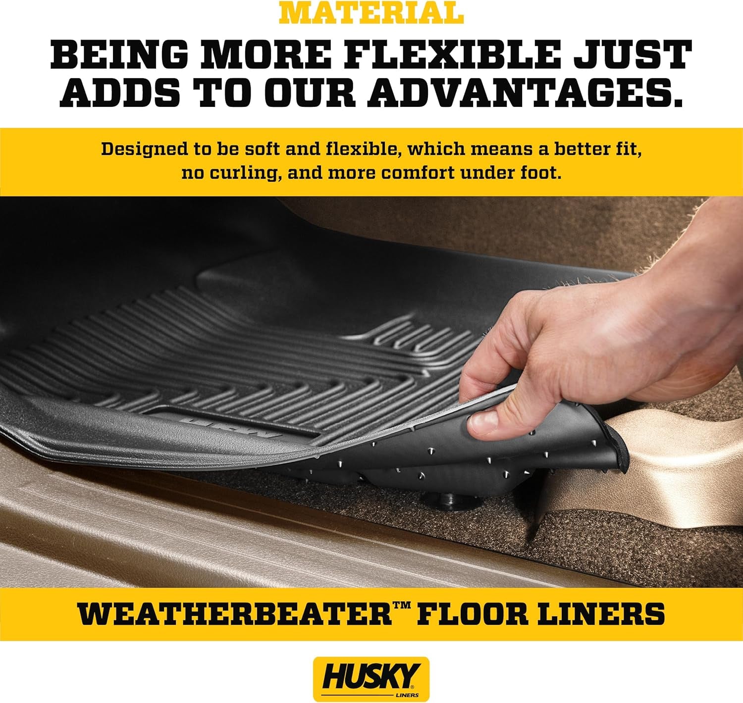 Weatherbeater Floor Mats | Fits 2009-2014 Ford F-150 All Cabs W/Out Manual Shift