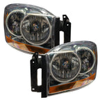 ORACLE Lighting 2006 Dodge Ram Pre-Assembled Halo Headlights - Chrome