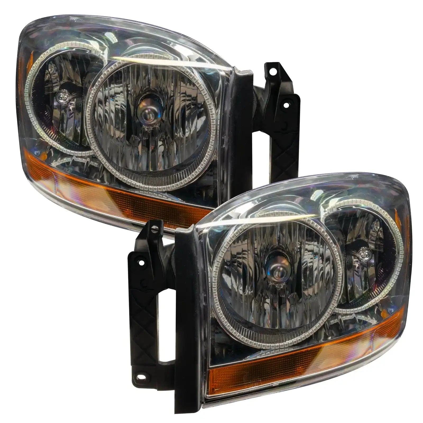 ORACLE Lighting 2006 Dodge Ram Pre-Assembled Halo Headlights - Chrome
