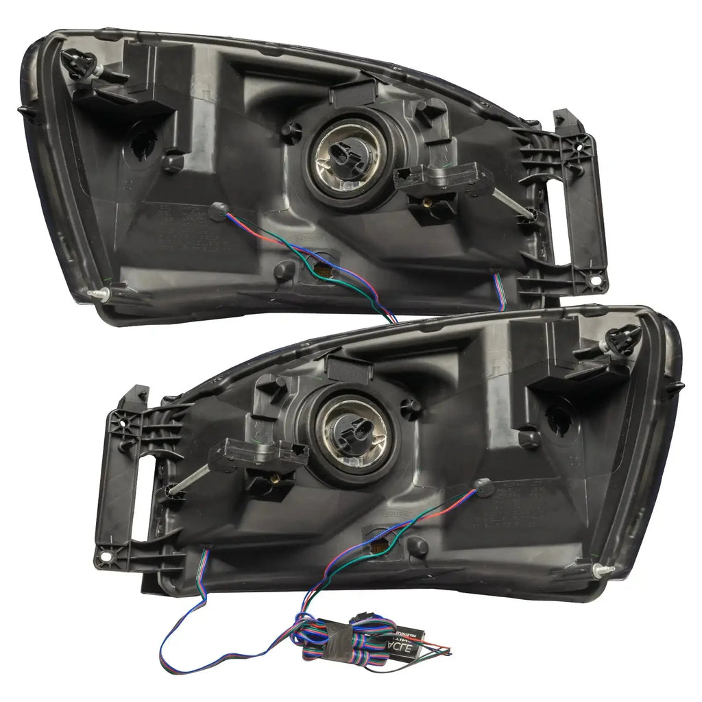 ORACLE Lighting 2006 Dodge Ram Pre-Assembled Halo Headlights - Chrome