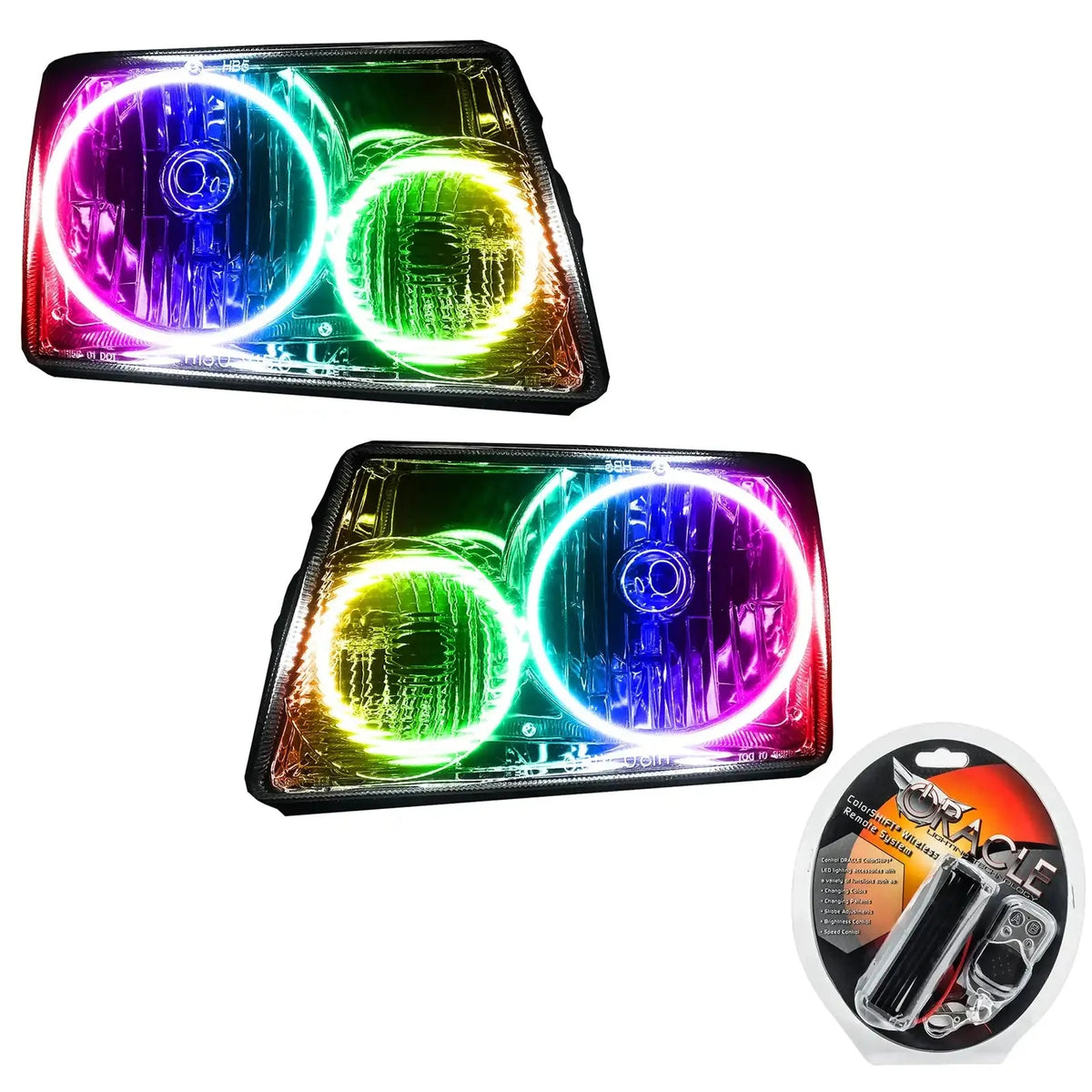 ORACLE Lighting 2001-2011 Ford Ranger Pre-Assembled Halo Headlights