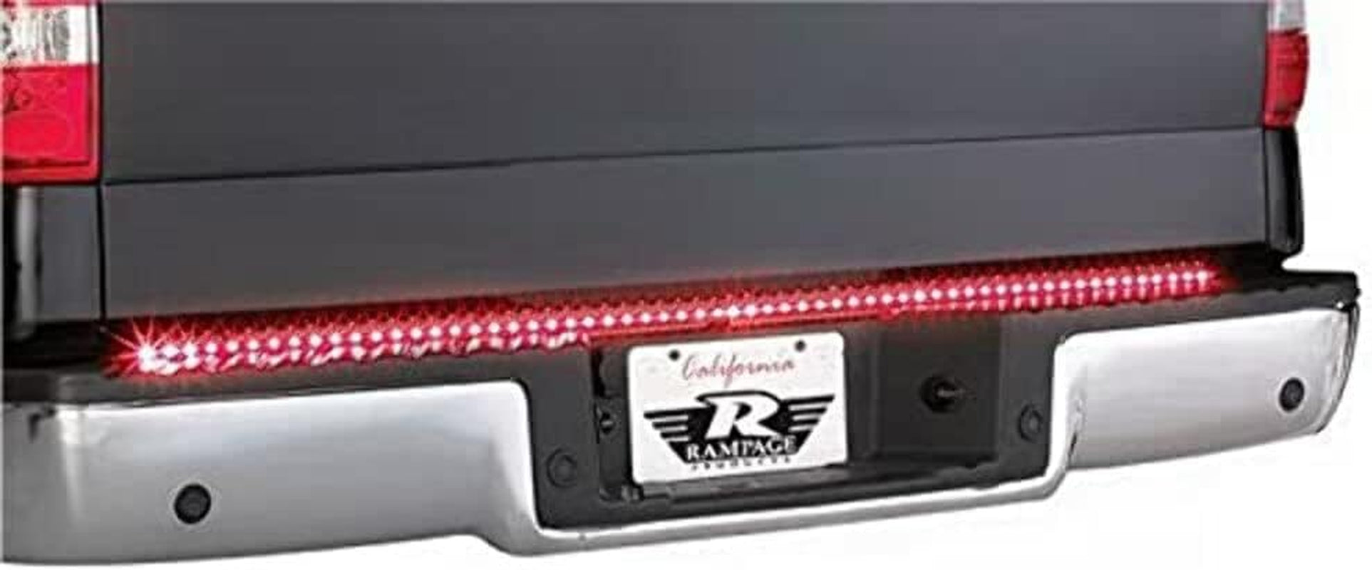49-Inch LED Tailgate Light Bar - Black, Super Bright 6 Function with Brake, Turn Signals, Flasher/Running Lights, and Reverse/Backup Lights - Universal Fit Model 960137