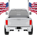 Universal Pickup Truck Flagpole Mount in Bed, No Drilling Flag Holder for Truck
