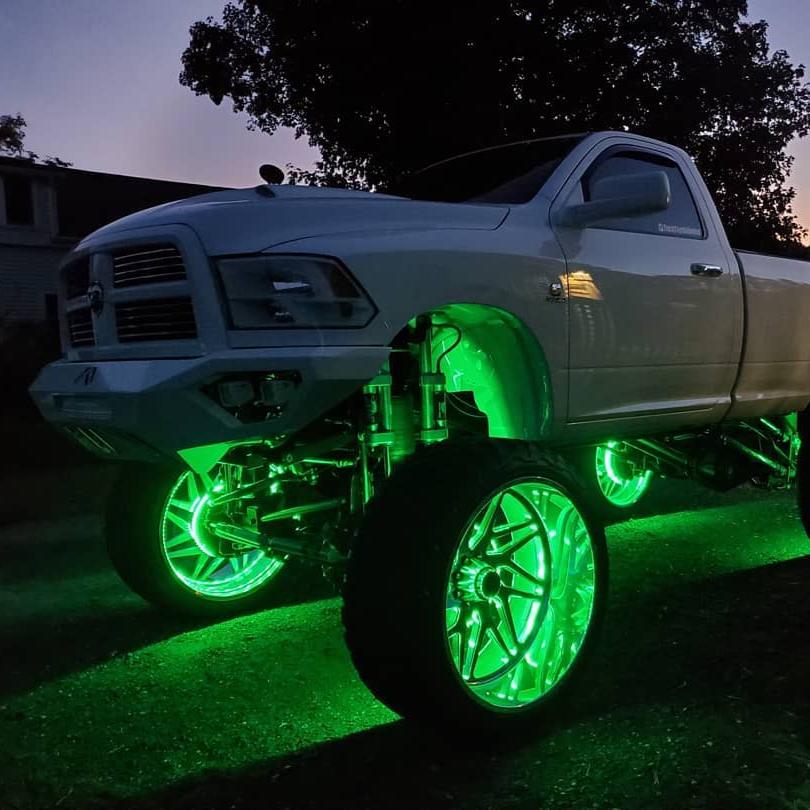 ORACLE Lighting LED Illuminated Wheel Rings - ColorSHIFT