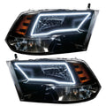 ORACLE Lighting 2009-2018 RAM 1500 Sport Pre-Assembled Headlights - Black Housing