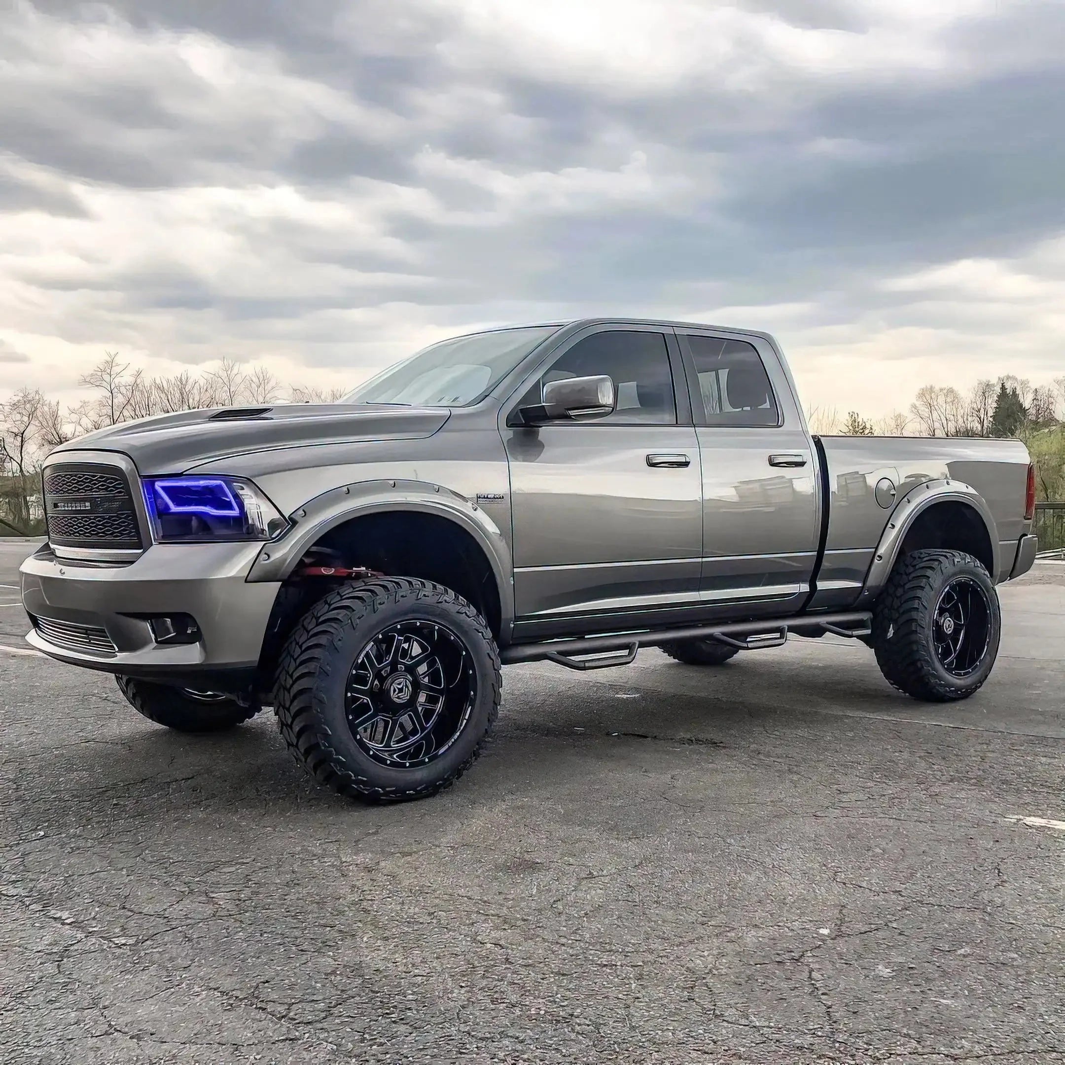 ORACLE Lighting 2009-2018 RAM 1500 Sport Pre-Assembled Headlights - Black Housing